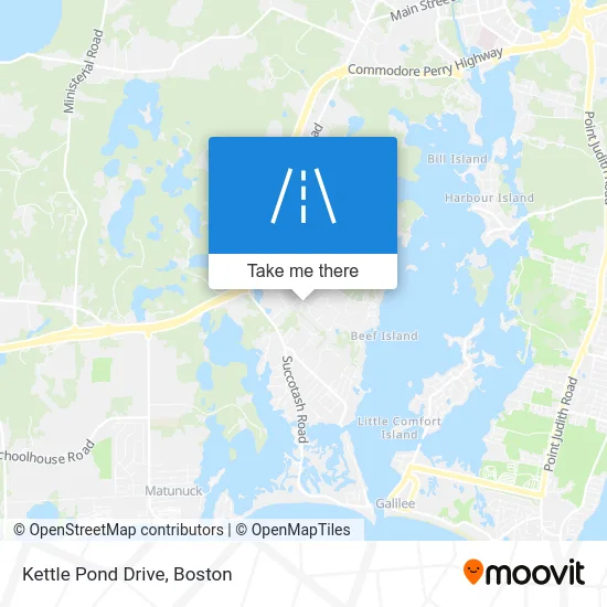 Kettle Pond Drive map