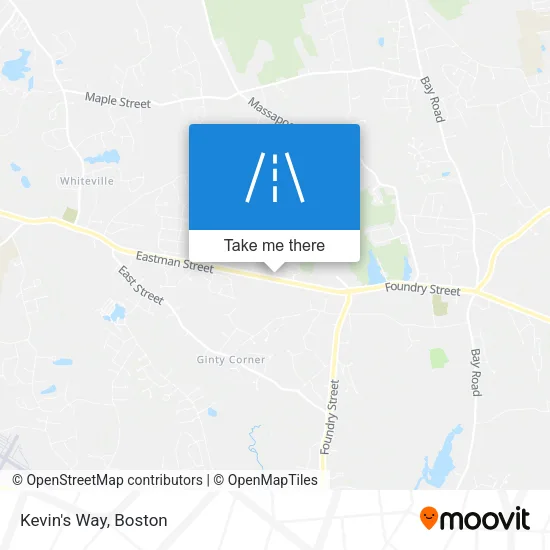 Kevin's Way map