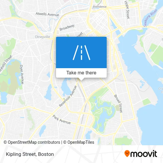 Kipling Street map