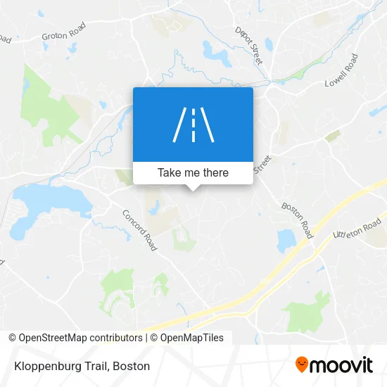 Kloppenburg Trail map