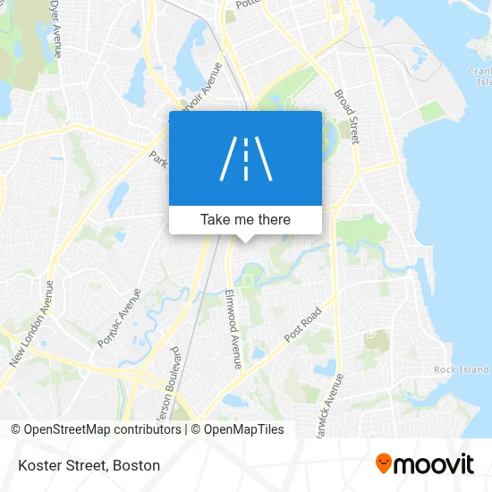 Koster Street map
