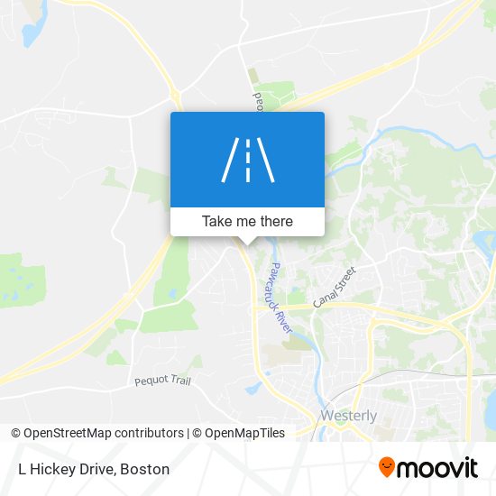 L Hickey Drive map