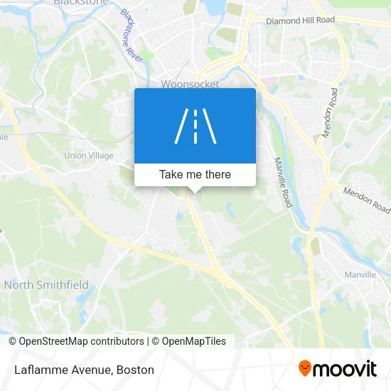 Laflamme Avenue map