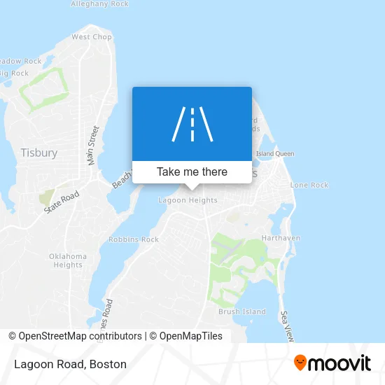 Lagoon Road map