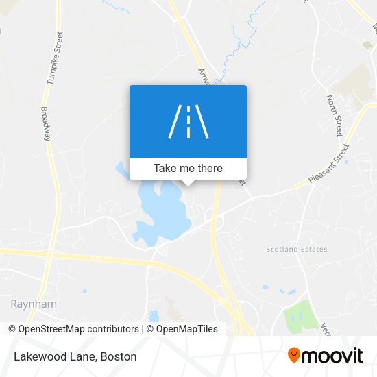 Mapa de Lakewood Lane