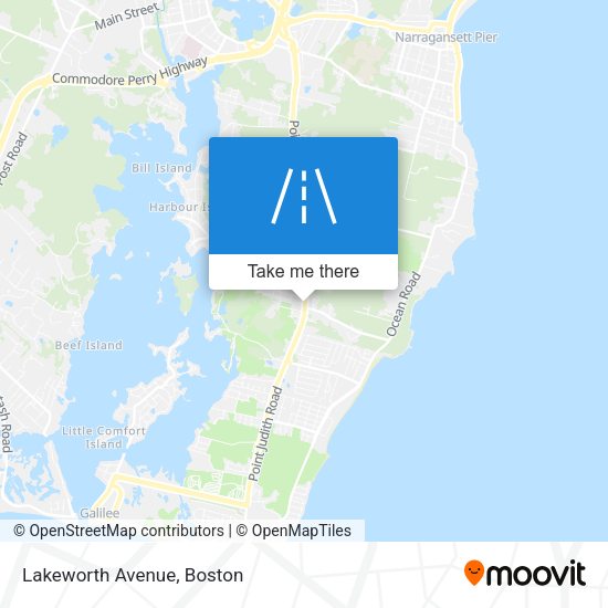 Mapa de Lakeworth Avenue