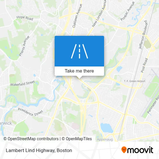 Lambert Lind Highway map