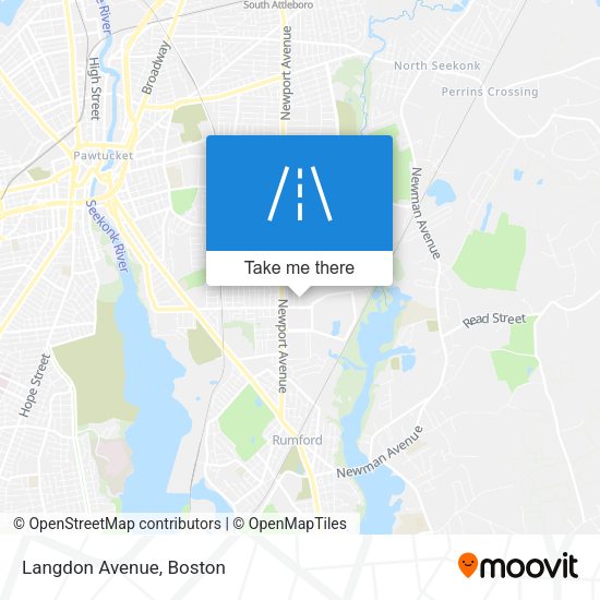 Mapa de Langdon Avenue