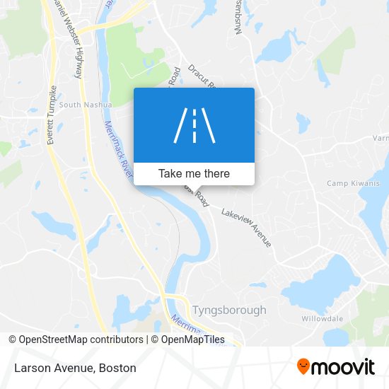 Mapa de Larson Avenue