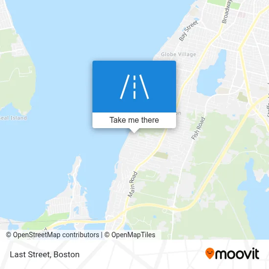 Last Street map