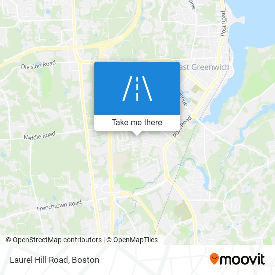 Mapa de Laurel Hill Road