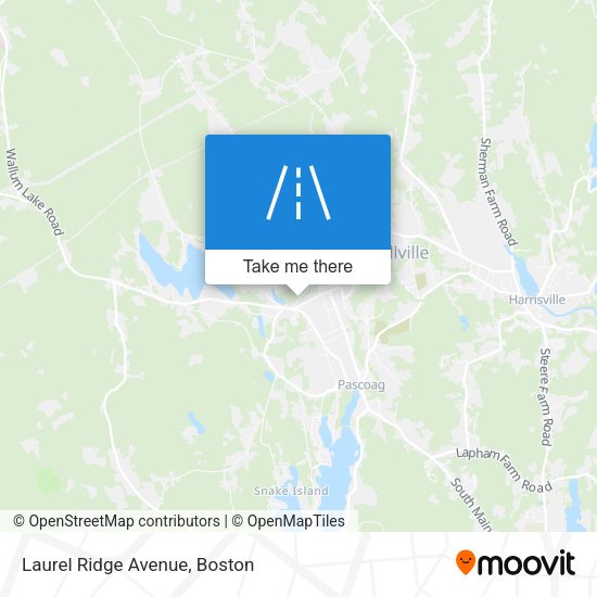 Mapa de Laurel Ridge Avenue