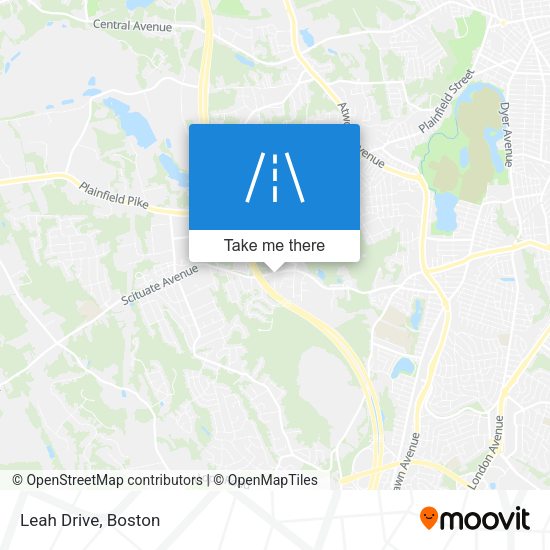 Mapa de Leah Drive
