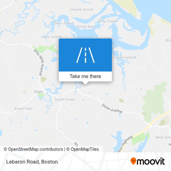 Mapa de Lebaron Road