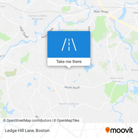 Mapa de Ledge Hill Lane