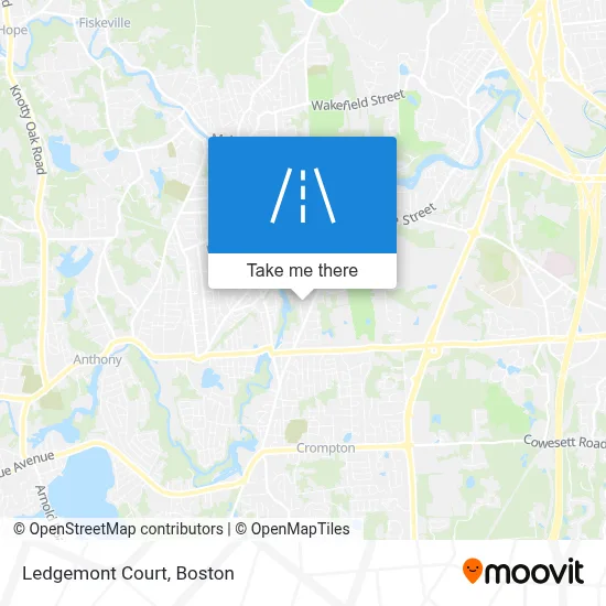 Ledgemont Court map