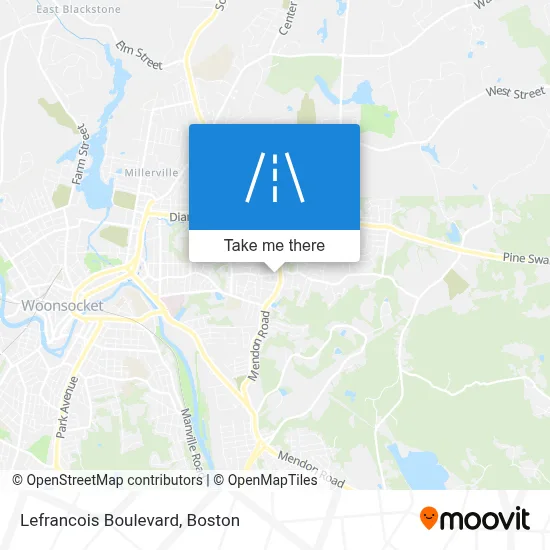 Lefrancois Boulevard map