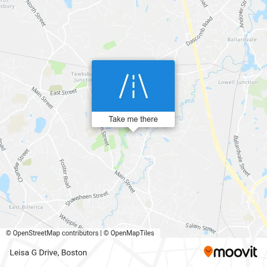 Leisa G Drive map