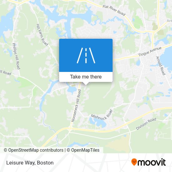 Mapa de Leisure Way