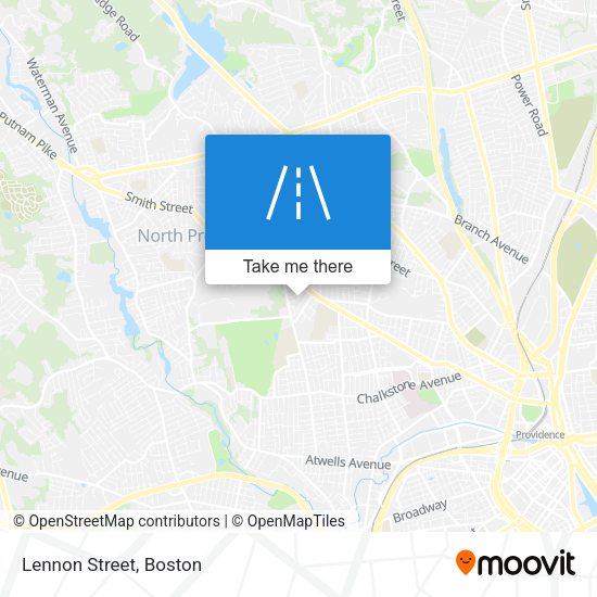 Mapa de Lennon Street