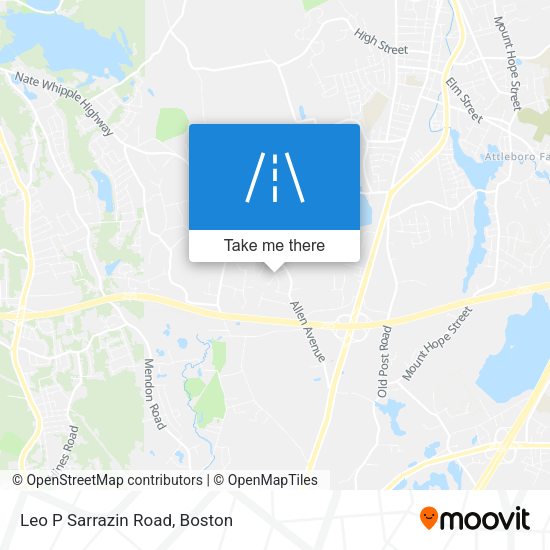 Mapa de Leo P Sarrazin Road