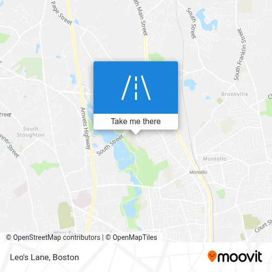 Leo's Lane map