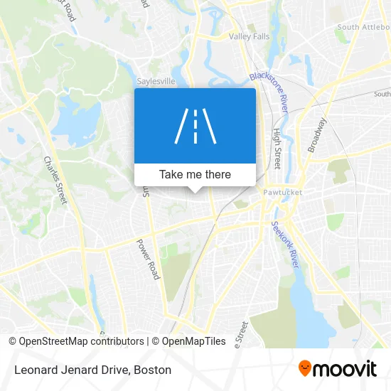 Leonard Jenard Drive map