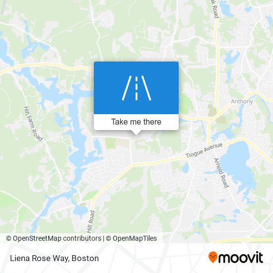 Liena Rose Way map