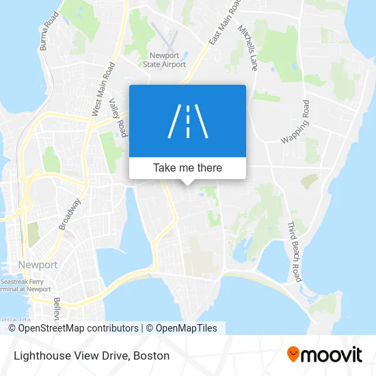 Lighthouse View Drive map