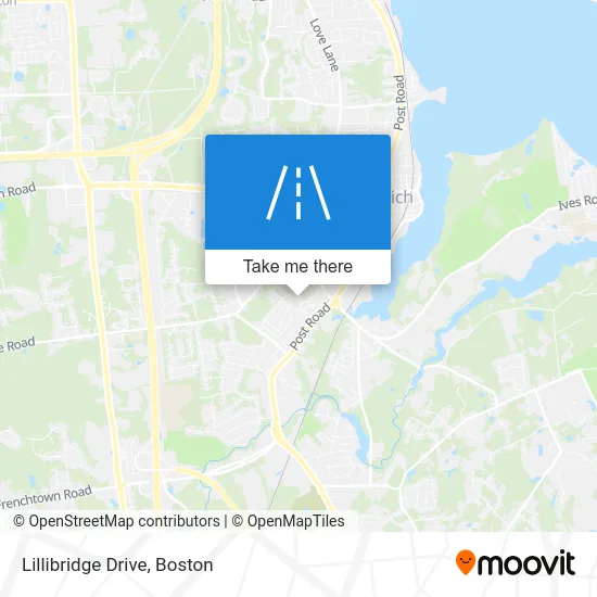 Lillibridge Drive map