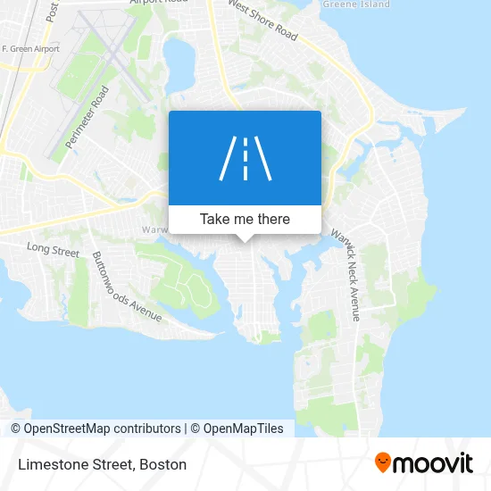 Limestone Street map