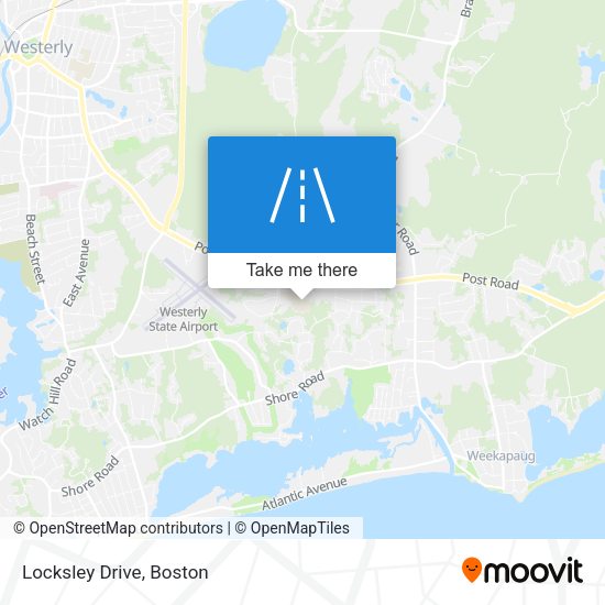 Mapa de Locksley Drive