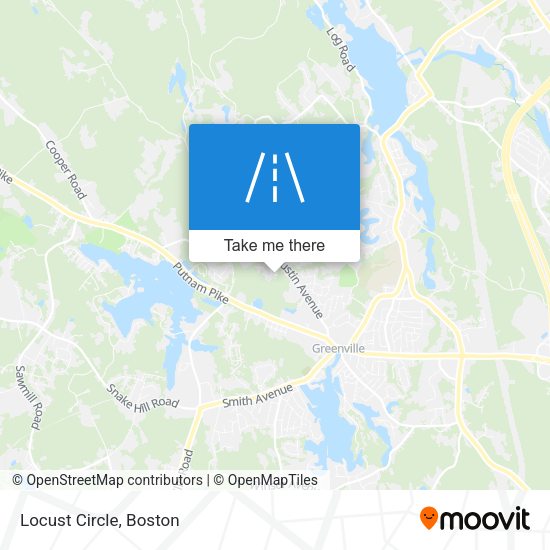 Mapa de Locust Circle