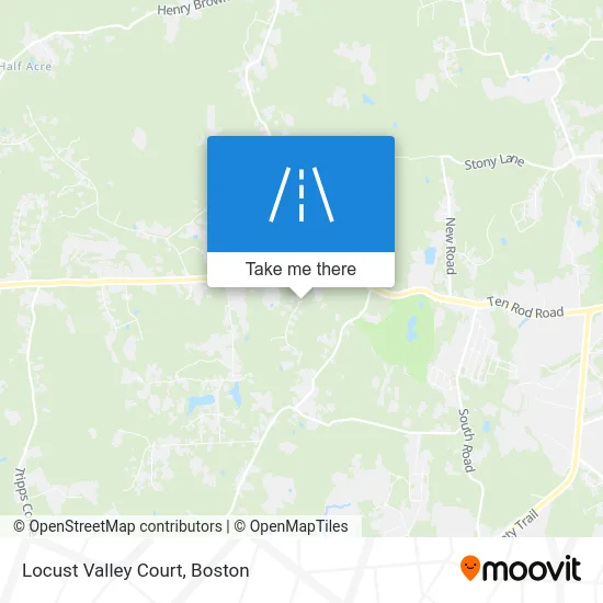 Locust Valley Court map