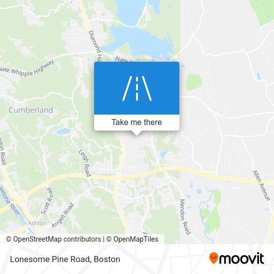 Mapa de Lonesome Pine Road