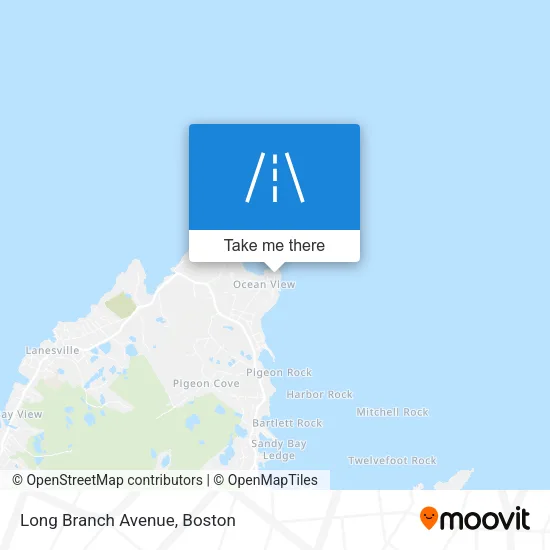 Long Branch Avenue map