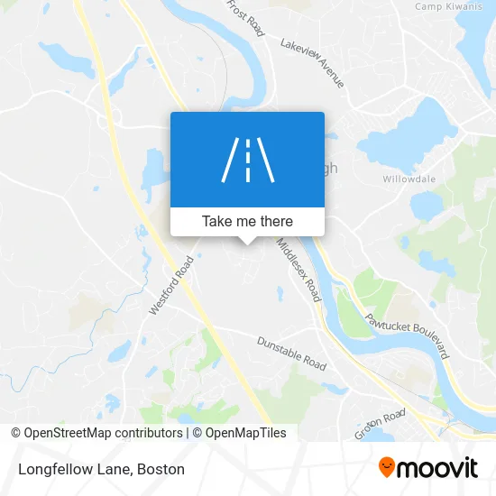 Longfellow Lane map