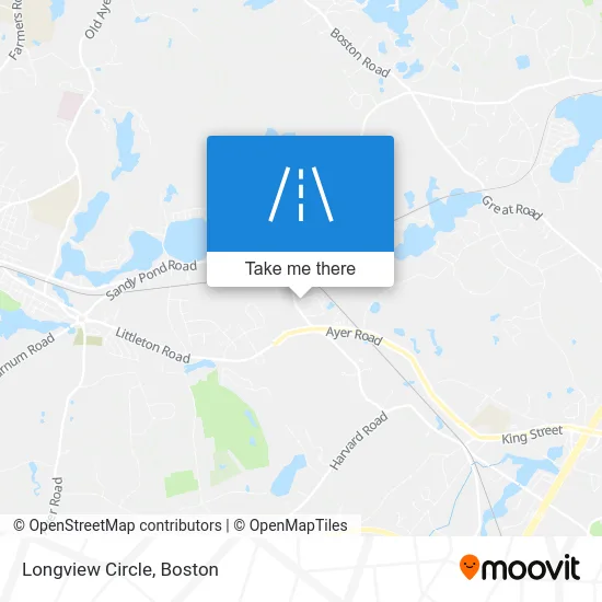 Longview Circle map