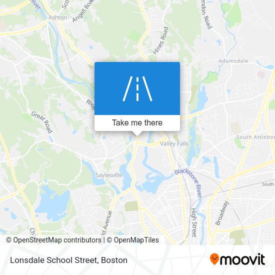 Mapa de Lonsdale School Street