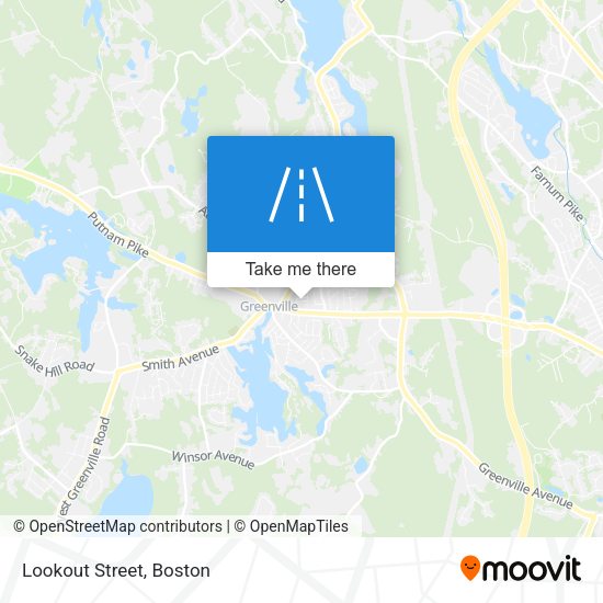 Mapa de Lookout Street