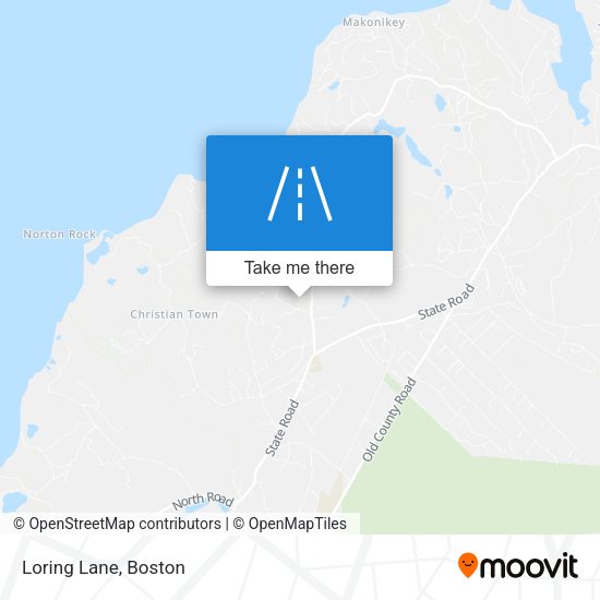 Mapa de Loring Lane