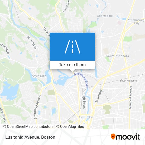 Mapa de Lusitania Avenue