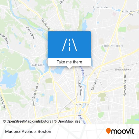 Mapa de Madeira Avenue