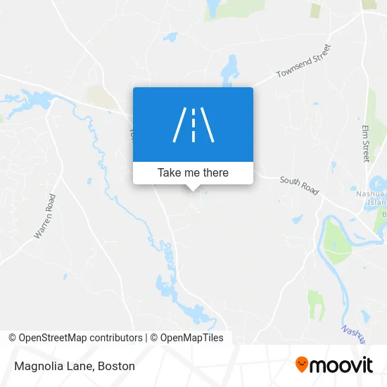 Magnolia Lane map