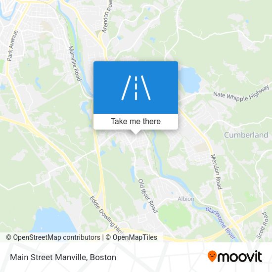 Mapa de Main Street Manville
