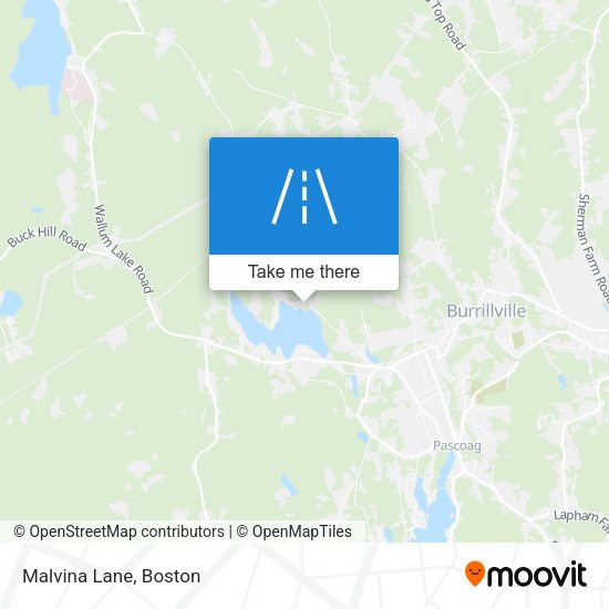 Mapa de Malvina Lane