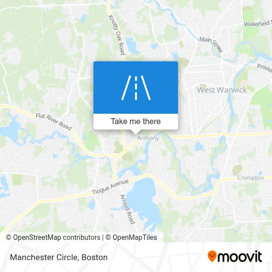 Manchester Circle map