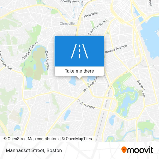 Manhasset Street map