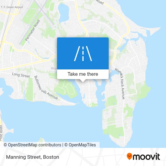 Manning Street map