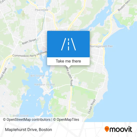 Maplehurst Drive map